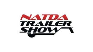 NATDA Trailer Show logo with stylized red and black lettering.